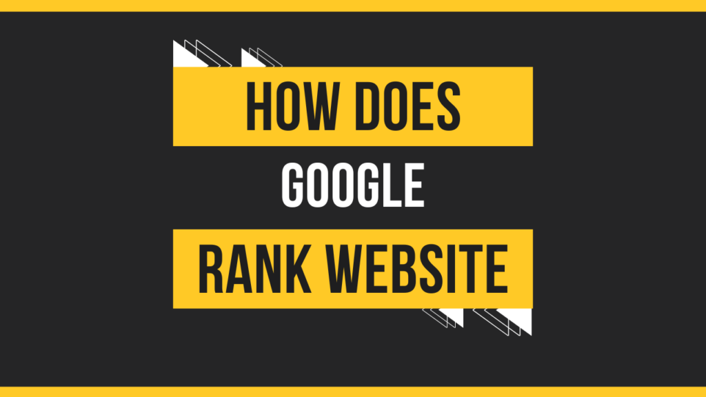 How does Google rank websites. manglastubh by ankit akolkar