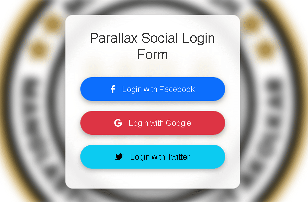 HOW TO CREATE Parallax Social Login Form. manglastubh by ankit akolkar