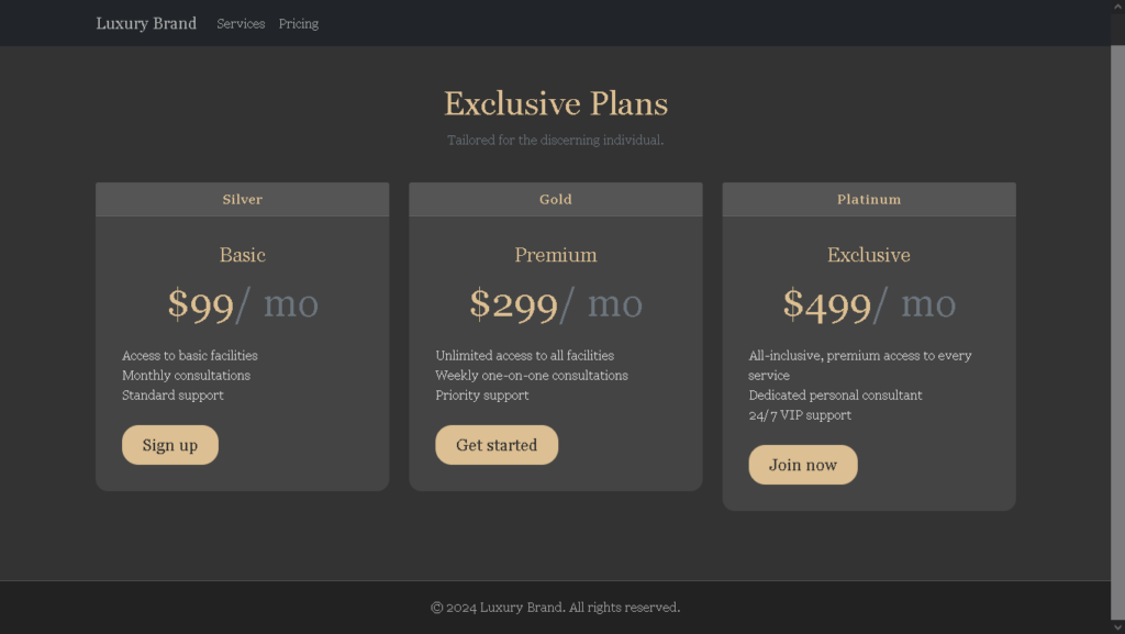 Elegant Pricing Page. manglastubh by ankit akolkar